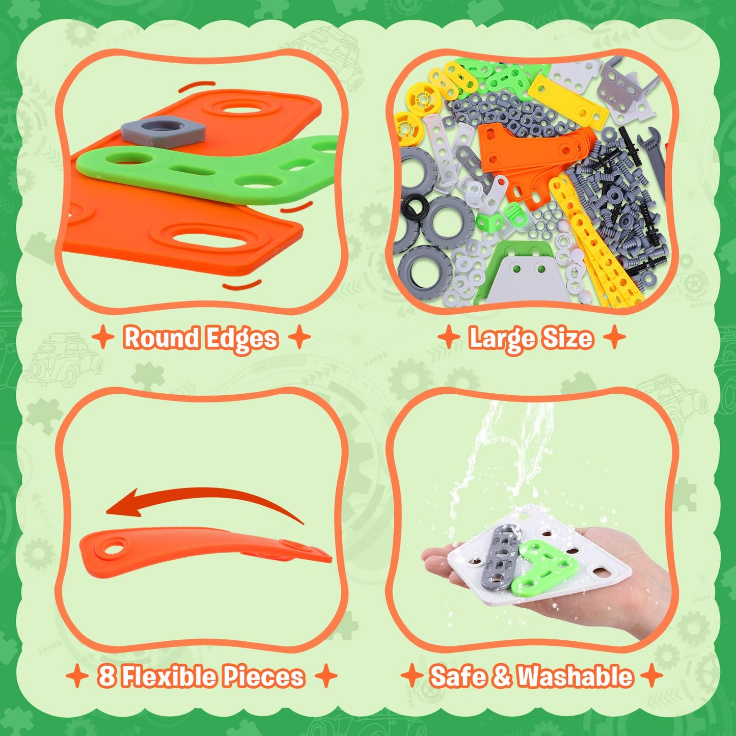 Wise Block 5 en 1 Steam Kit