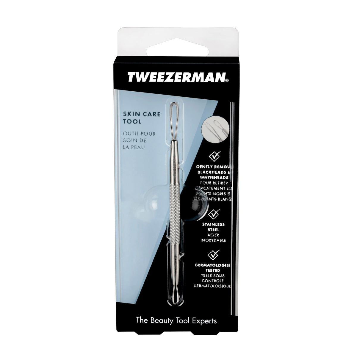 Herramienta para Extraer Barrillos de Tweezerman para el Cuidado de la piel