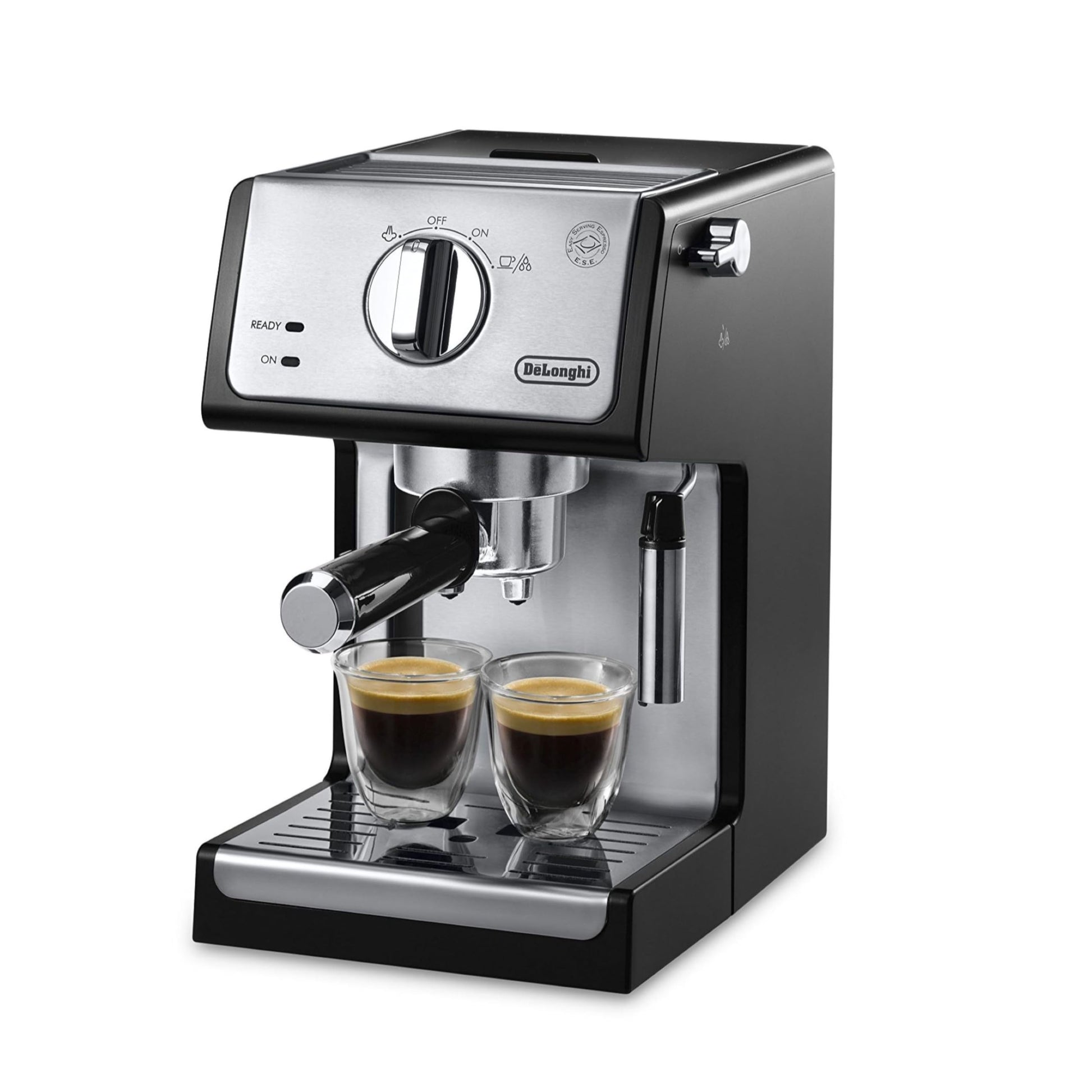 De'Longhi ECP3420 - Máquina de espresso con sistema avanzado de capuchino de 15 bares de presion, color negro