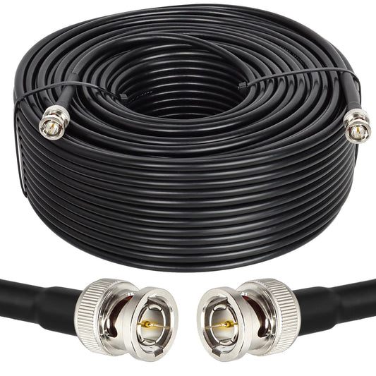 XRDS-RF - Cable SDI RF de 200 Pies, HD-SDI BNC a BNC, Vídeo Digital RG59 Compatible Con HD-SDI/3G/6G-SDI/4K/8K - Cable de Vídeo de Precisión