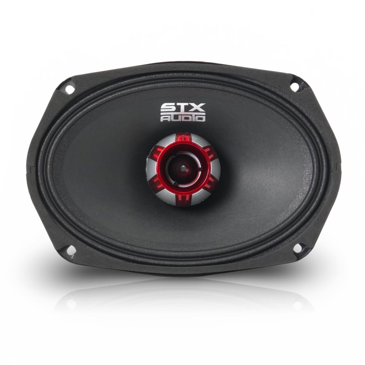Altavoz de Rango Medio STX Audio Negro de 6 x 9 Pulgadas para Coche