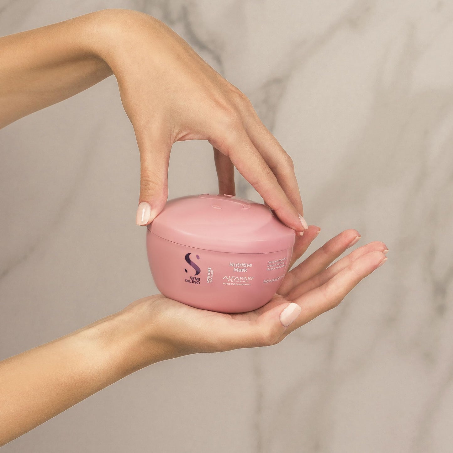 Máscara Nutritiva Alfaparf Milano Semi Di Lino para Cabello Seco Seguro en Cabello Tratado con Color