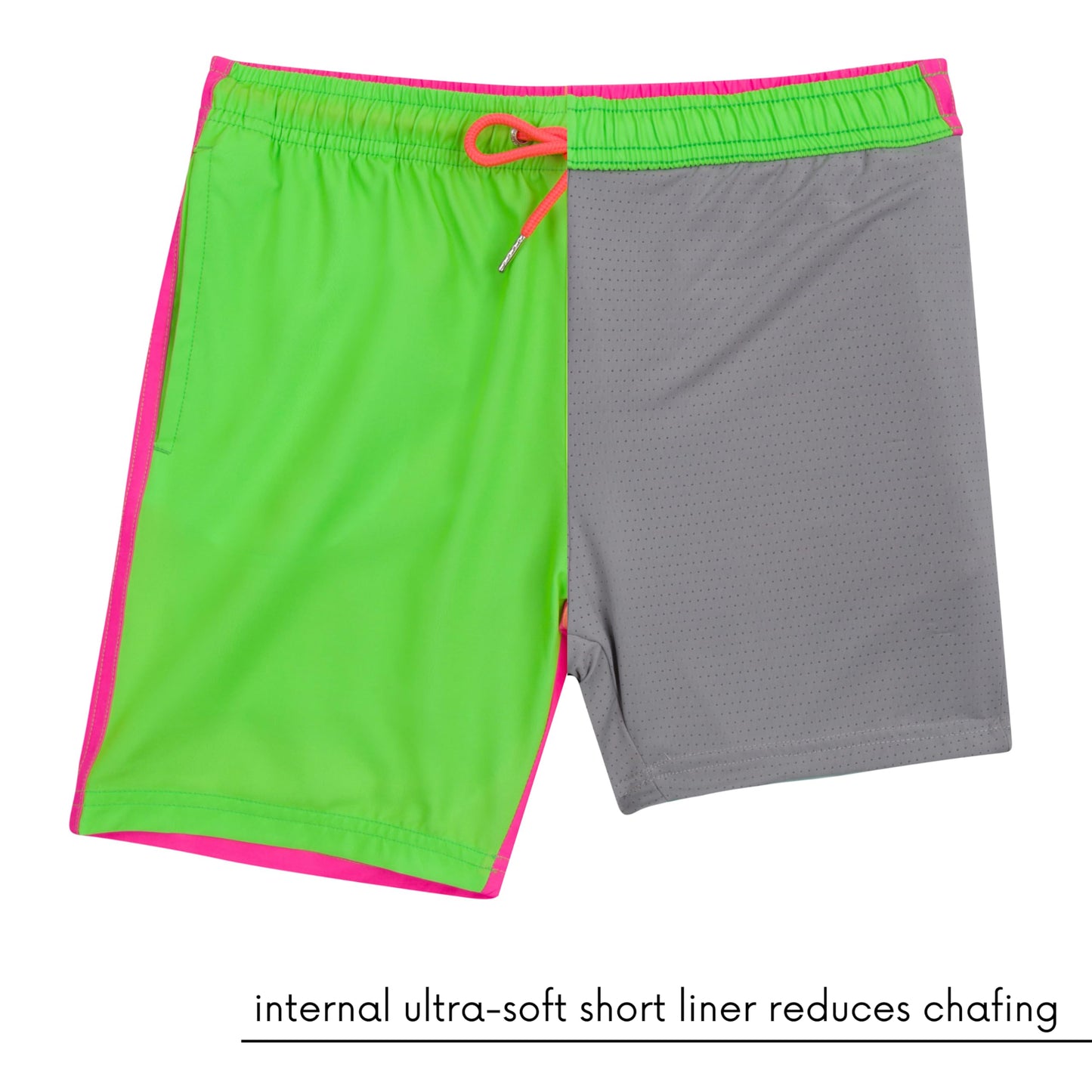 SwimZip Bañador para niño con forro tipo bóxer y protección solar UPF 50+.