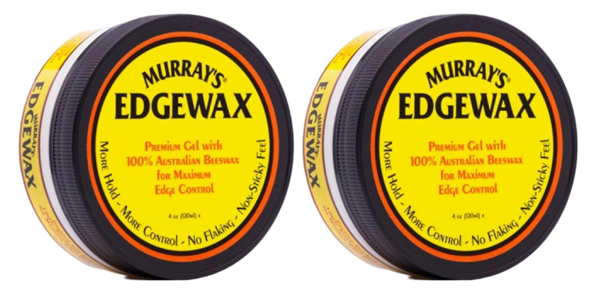 Murrays Edgewax Gel tarro de 4 onzas (120 ml) (paquete de 2)