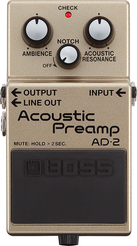 BOSS AD-2 Pedal, Compact, Marrón