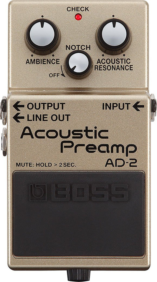 BOSS AD-2 Pedal, Compact, Marrón