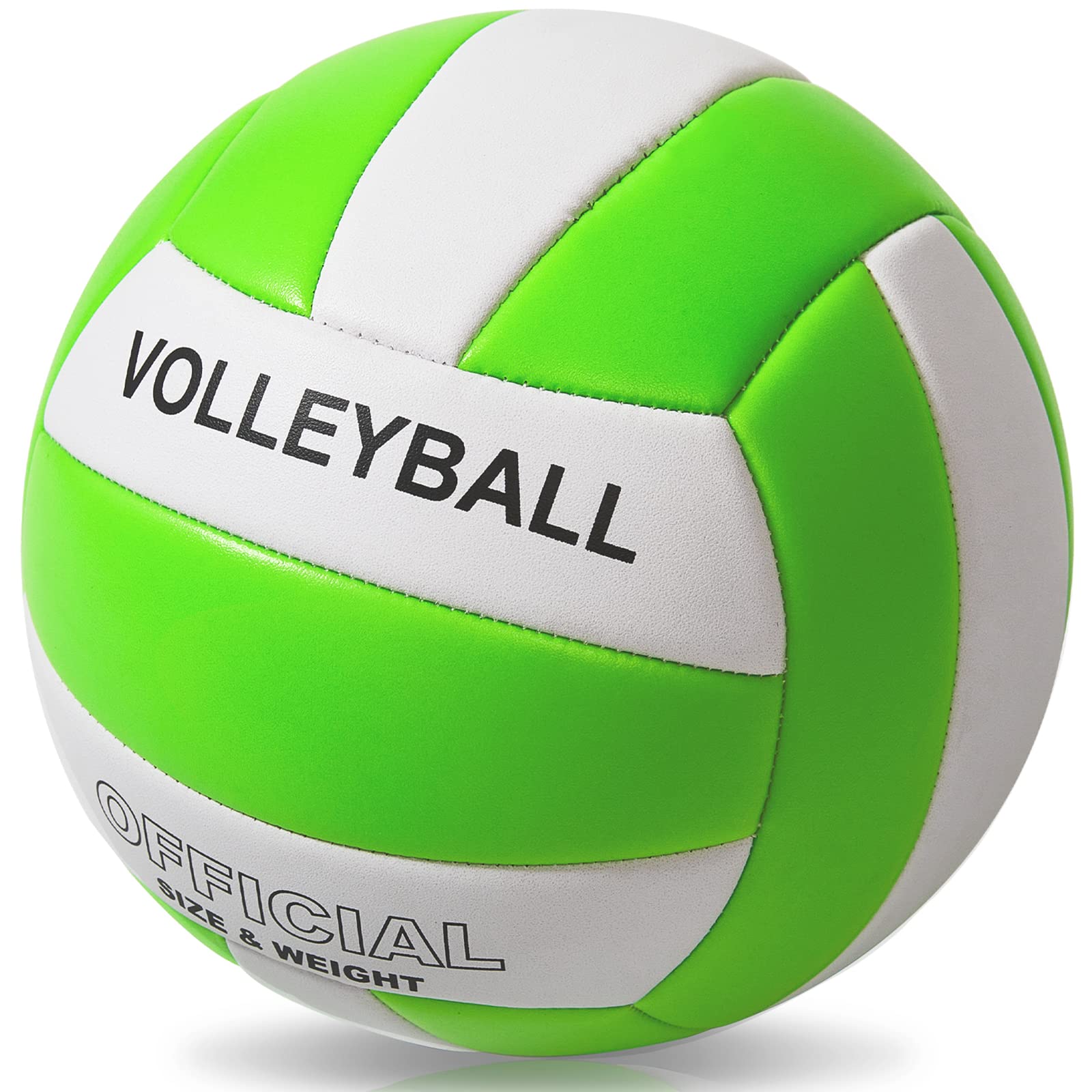 Voleibol EVZOM Beige Oficial Tamaño 5 de Alta Calidad para Playa y Piscina