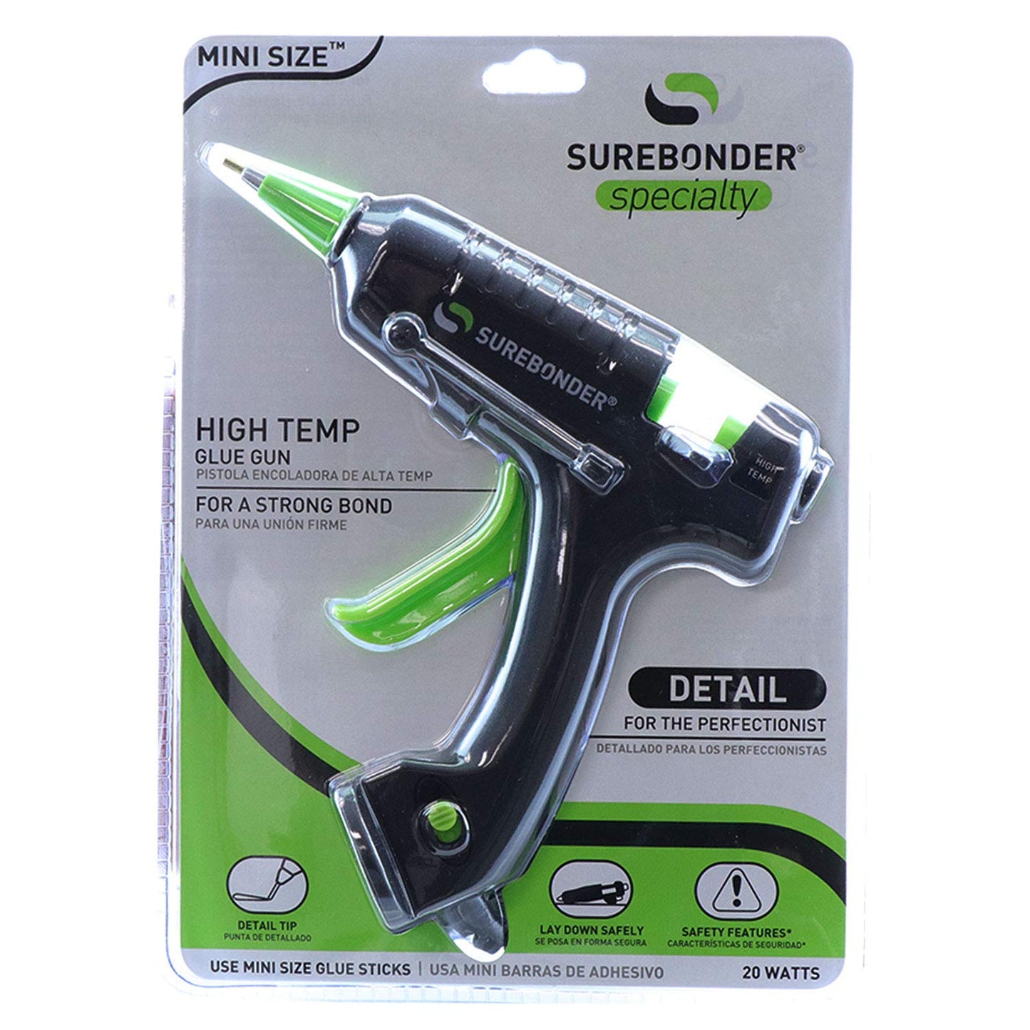 Pistola de Pegamento Caliente Surebonder H-195F Mini 20W Series Specialty