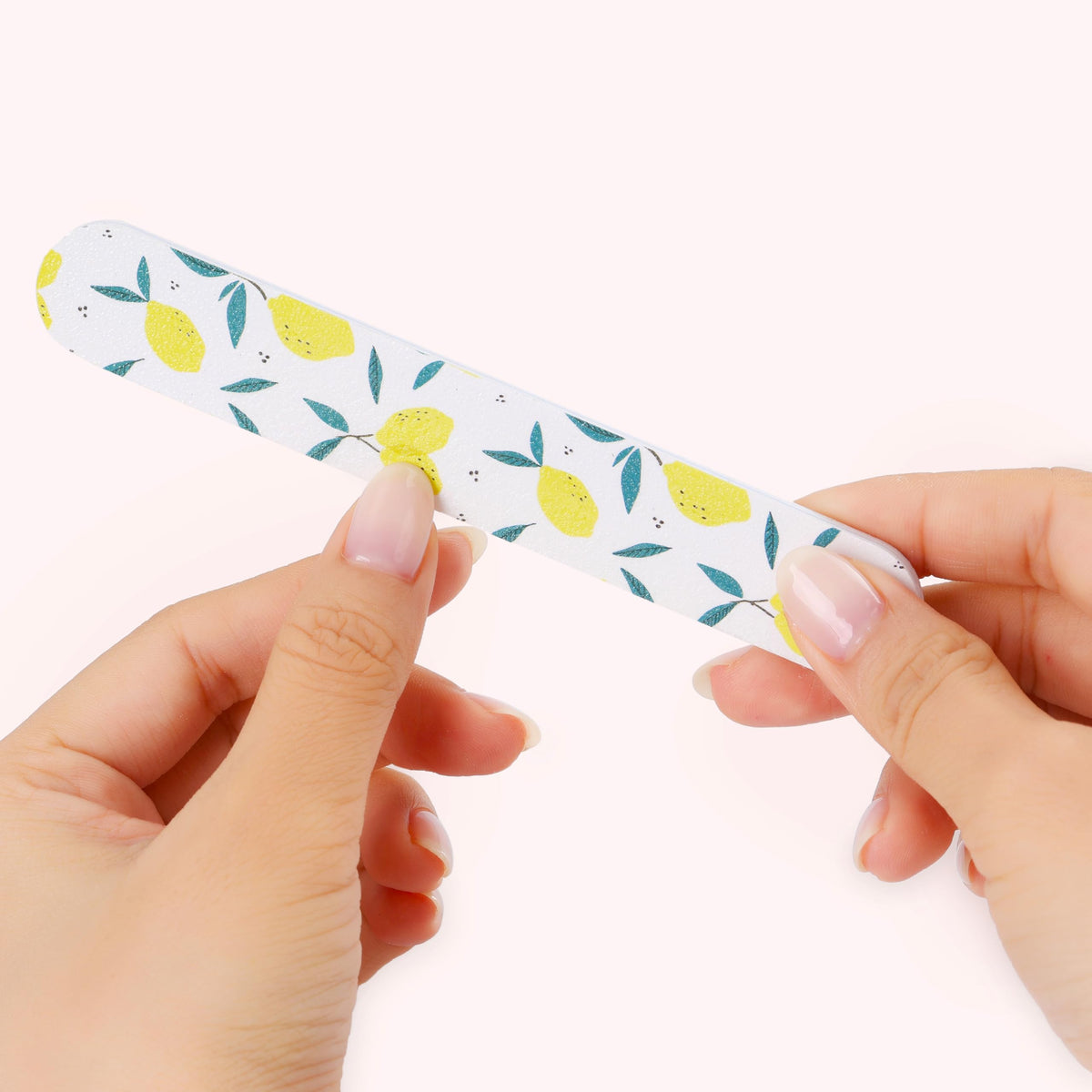 ZMOI Limas de Uñas Profesionales Medianas, 6 Limas de Doble Cara de Grano Medio Y Fino para Uñas Naturales Y Acrílicas. Limas para Alisar Y Refinar Uñas (Paquete de 1)