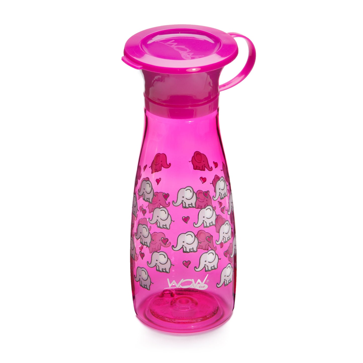 Wow Cup Mini 360 - Taza para beber, 12 onzas, paquete de 2 (rosa)