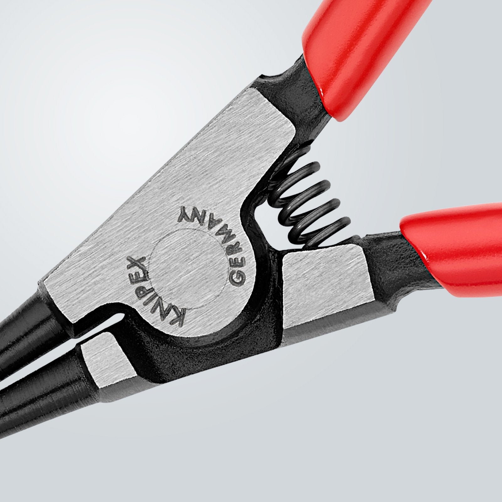 Knipex 46 11 A0 Pinza Para Anillos De Retención Para Anillos De Retención Exteriores De Ejes Acabado Pavonado 140 Mm