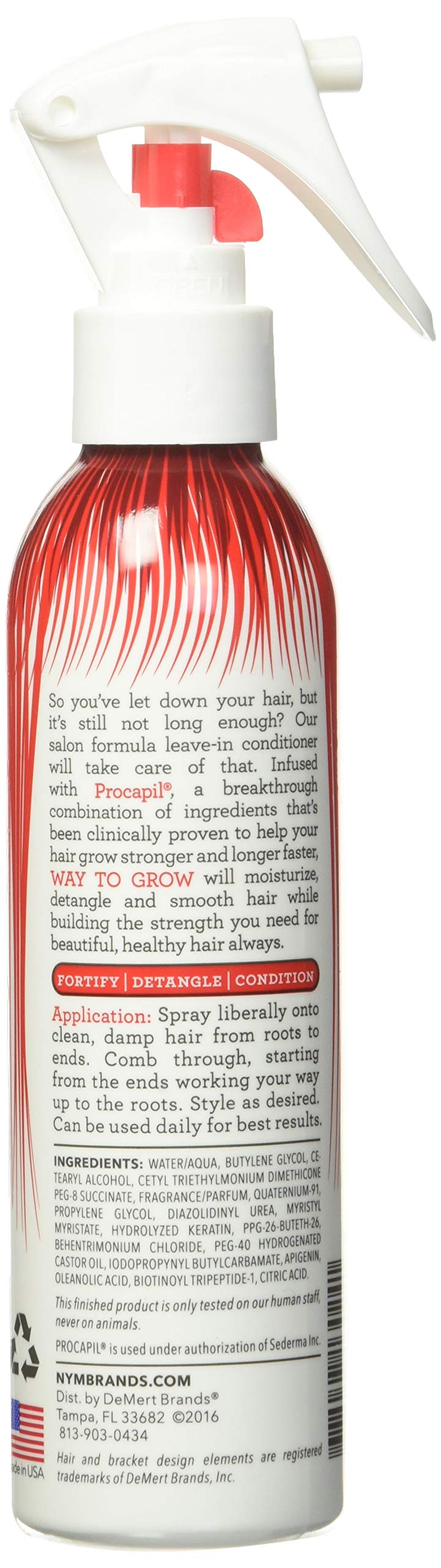 Not Your Mothers Way To Grow Leave-In Conditioner, 6 Ounce (177ml)