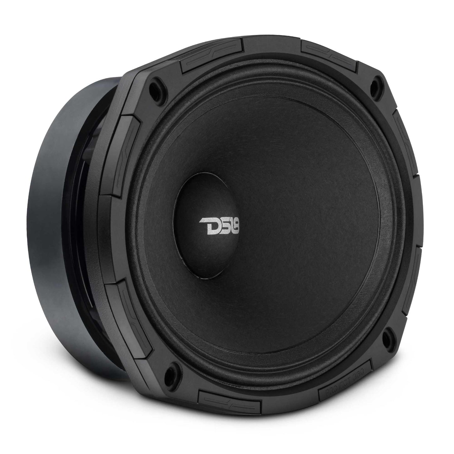 DS18 PROJECT360 Altavoz medio alto de alta sensibilidad de 6 x 9 pulgadas, 300 W RMS 4 ohmios, diseño giratorio de Recone para una reparación rápida