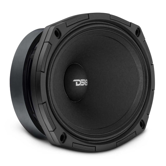 Altavoz Medio Alto DS18 Rojo 6 x 9 Pulgadas de Alta Sensibilidad con Diseño Giratorio Recone