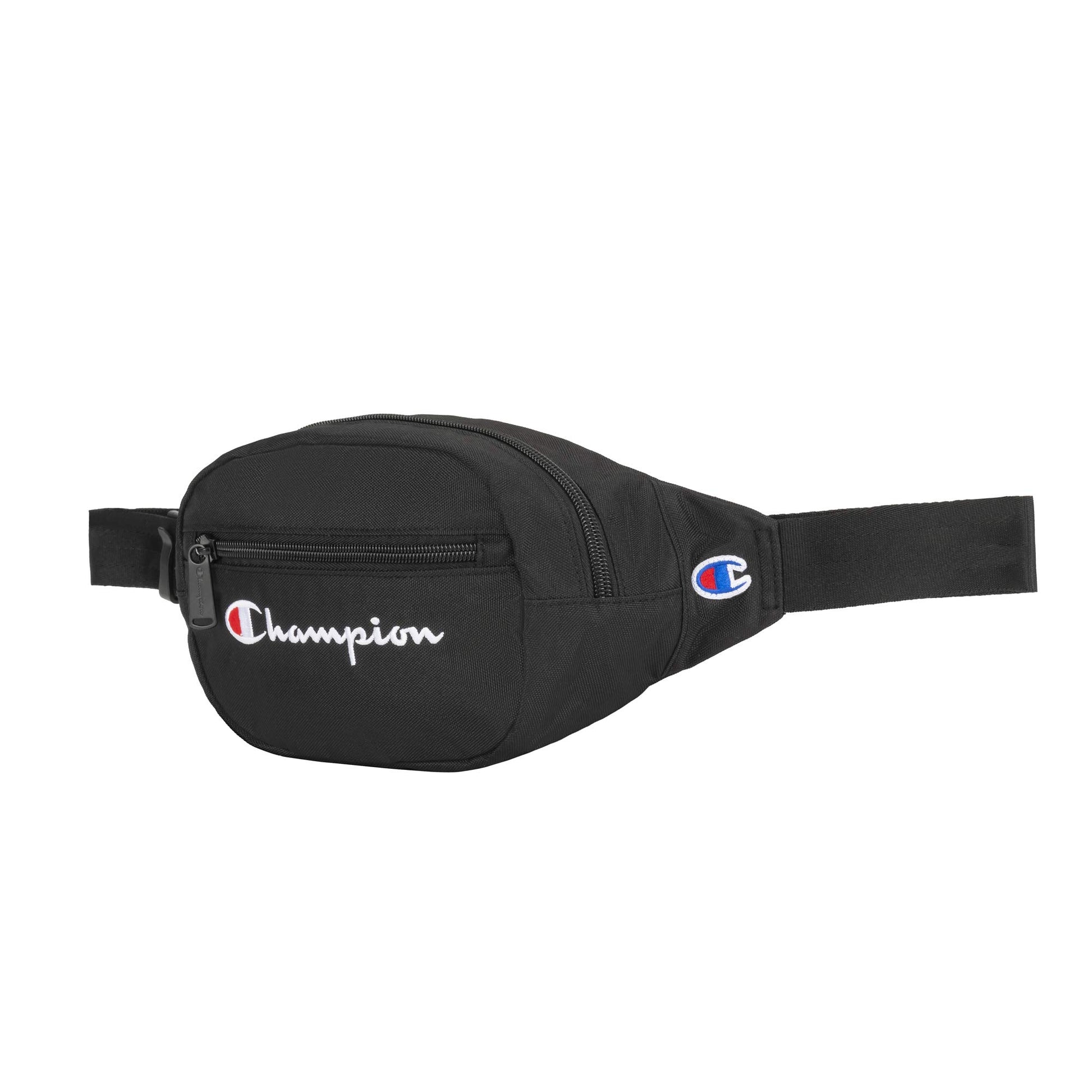 Champion - Paquete de cintura, logotipo negro/blanco, talla única