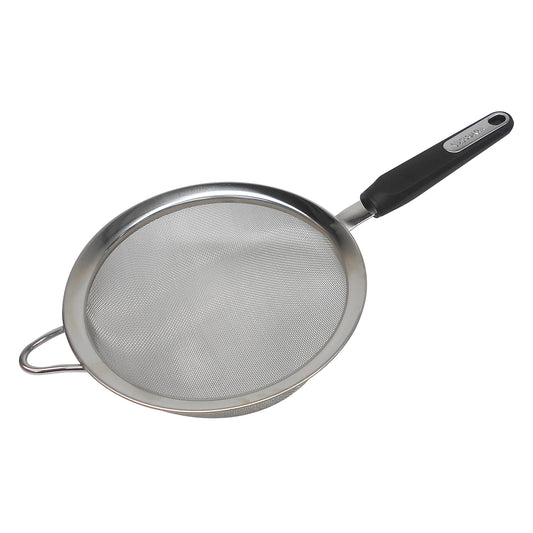 Colador Vasconia Negro Orilla Reforzada 20 cm