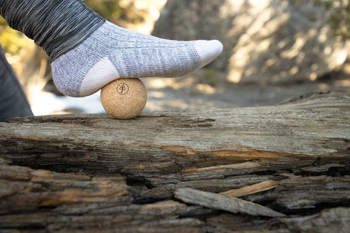 Pelota de Masaje Rawlogy Ultraligera de Corcho clásica para Alivio del Dolor Muscular y Tensión