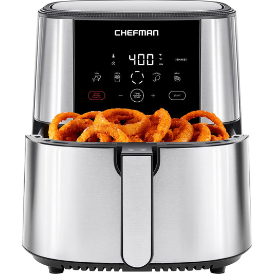 Chefman Freidora de Aire Digital de 7.5 Litros | Fríe sin Aceite | TurboFry | Libre de BPA