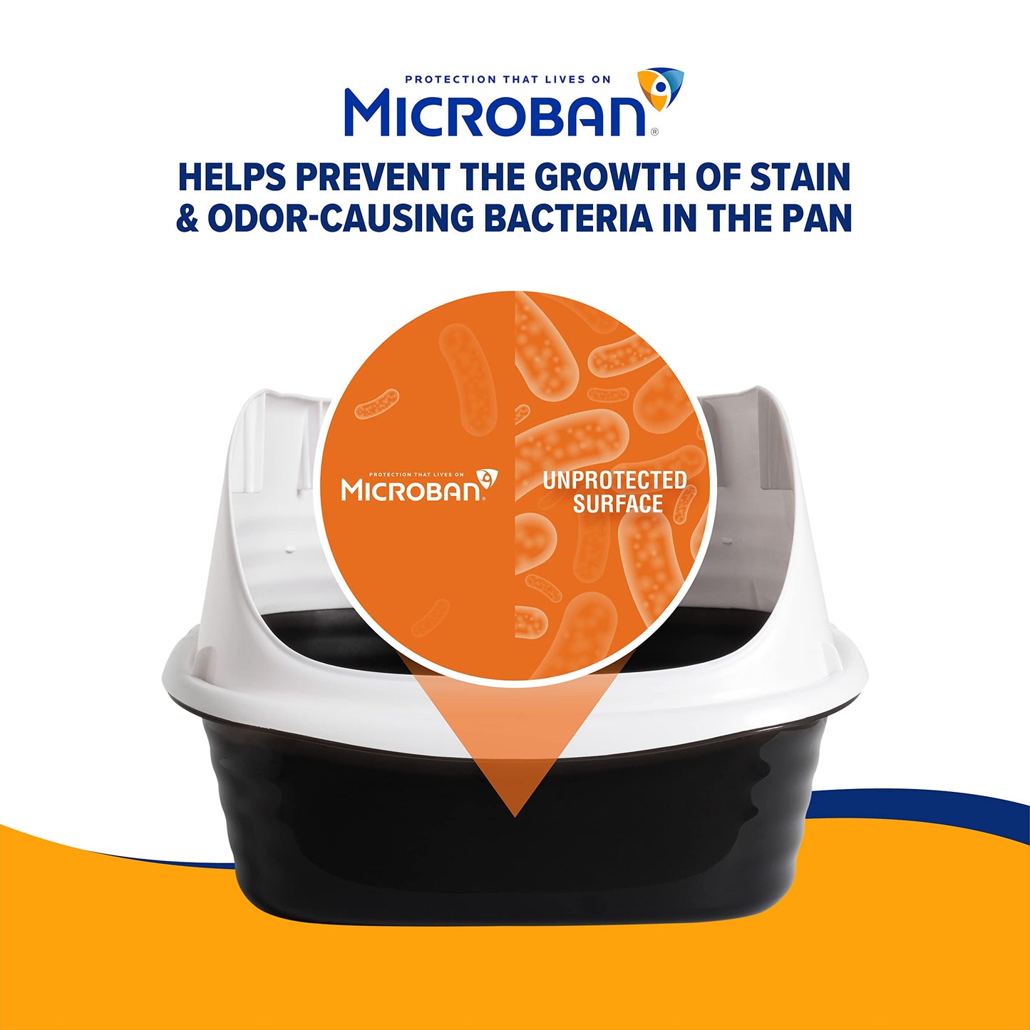 Bandeja de Arena para Gatos PETMATE Arm & Hammer Grande con Borde Ondulado