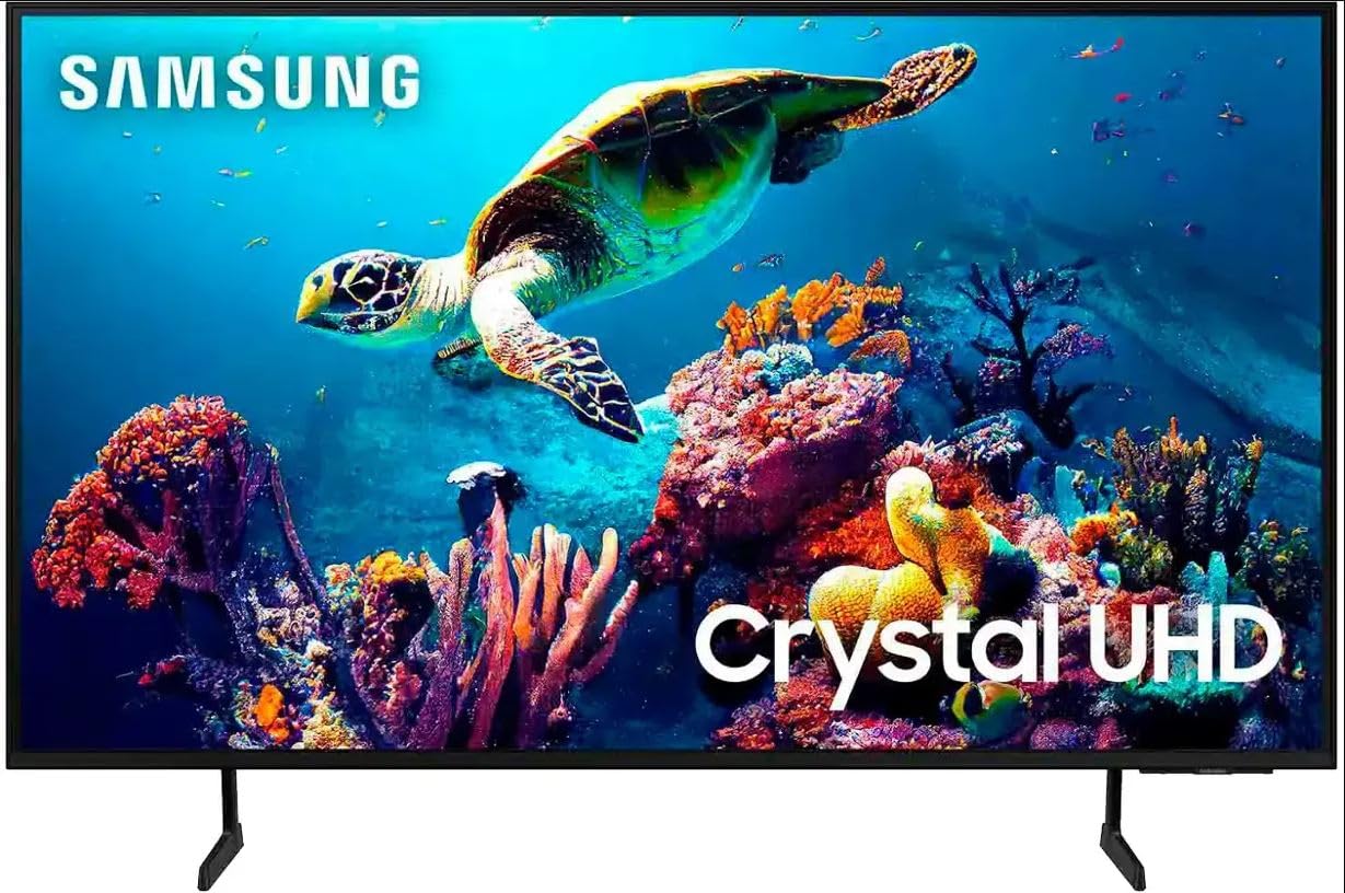 SAMSUNG Smart TV de 65” Pulgadas Clase DU6900 Series Crystal Ultra HD 4K Tizen TV (2024) | UN65DU6900FXZA (Reacondicionado)