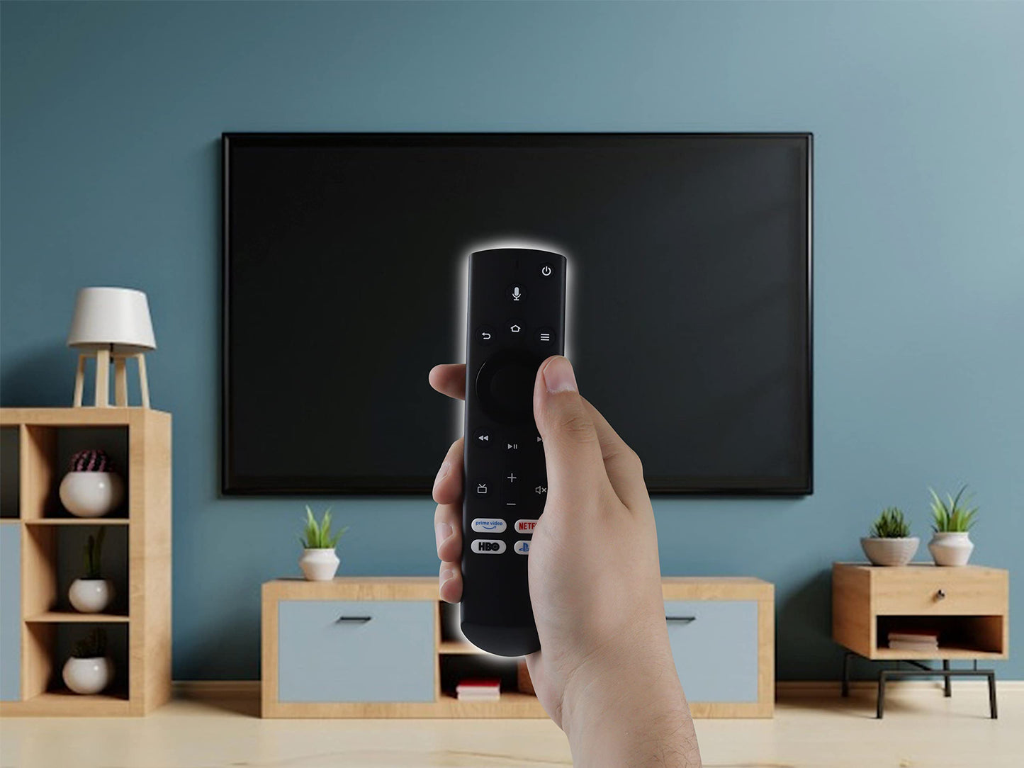 Control Compatible con Insignia NS-RCFNA-19 Toshiba CT-RC1US-19 Smart Fire TV 4K, Pioneer