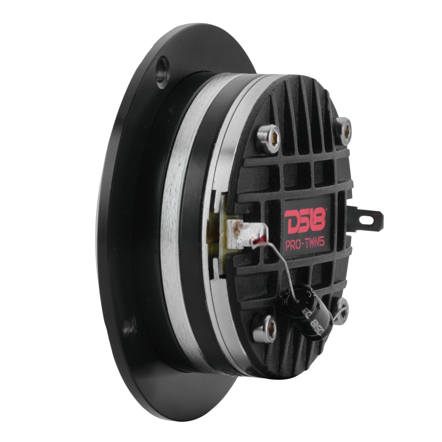 DS18 Pro-TWN5 - Altavoz de Agudos de neodimio de Alta compresión Super Bullet de 3.6 Pulgadas de 1.5 Pulgadas VC 400 MAX, 200W RMS, 4 ohmios con tweeters Integrados Son los Mejores en el Mercado de