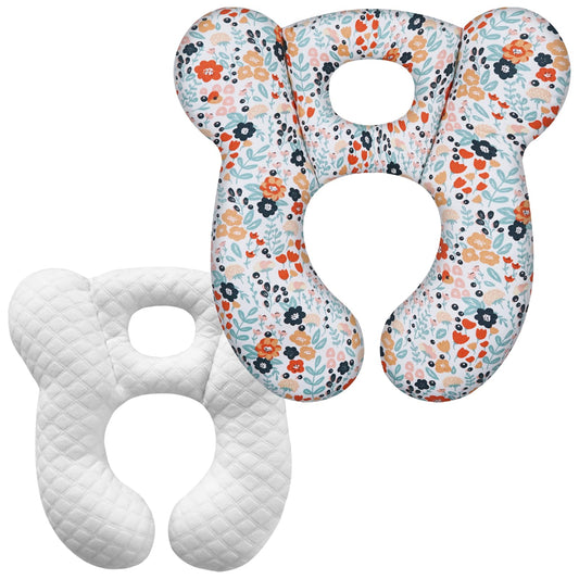 Almohada de Viaje Estilo M para Bebé Cojín Suave y Agradable a la Piel