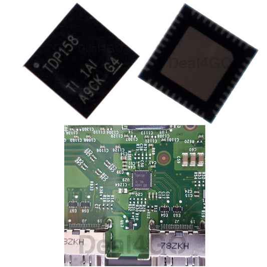 Deal4GO TDP158 HDMI Retimer IC Control Video Encoder Chip replacement for Xbox One X Console (2017 Model: 1787)
