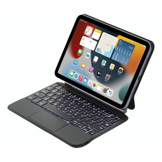 Funda Teclado Mágico MR. GADGETS Negro con Ñ y Trackpad Multitáctil para iPad Mini 6th/7th