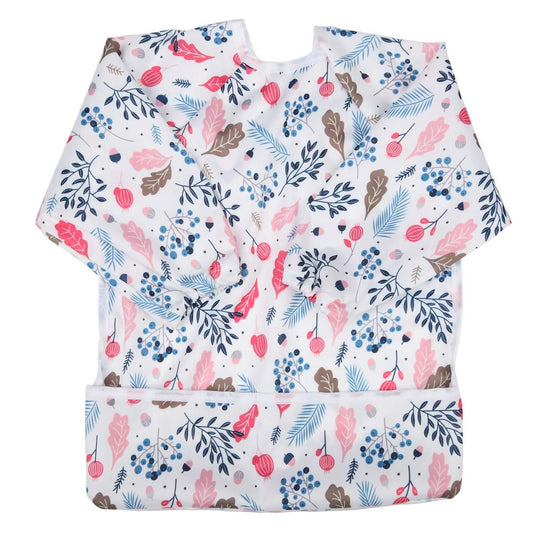 Playera Sigzagor Follaje Rosa con Mangas y Bolsillo para Bebé