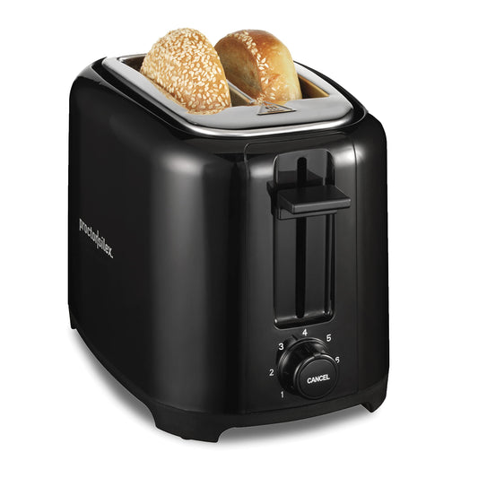 Proctor Silex 22215 Tostador de Pan, Ranuras Extra Anchas, Negro