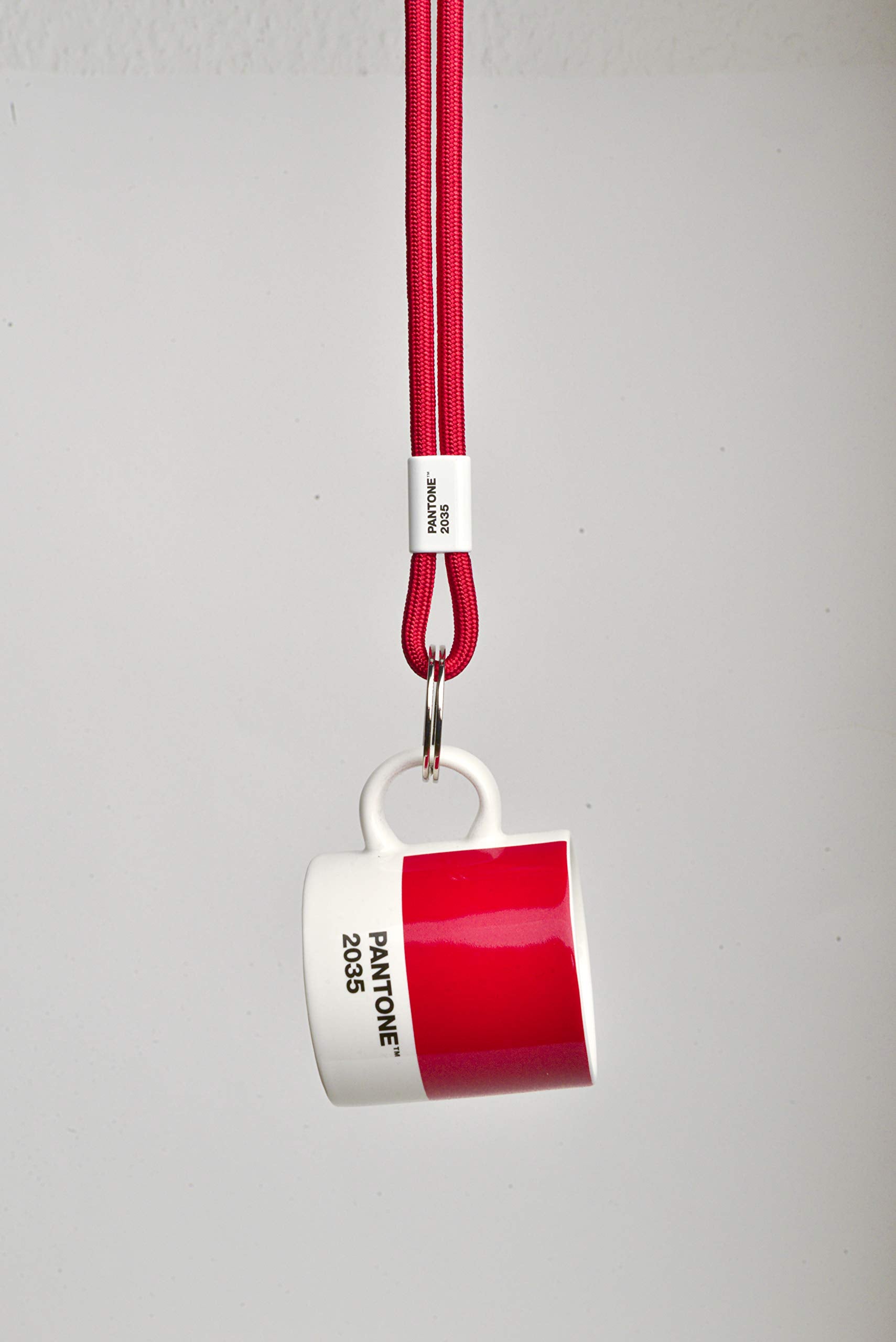Taza de Café Pantone Rojo Porcelana Fina 120 ml