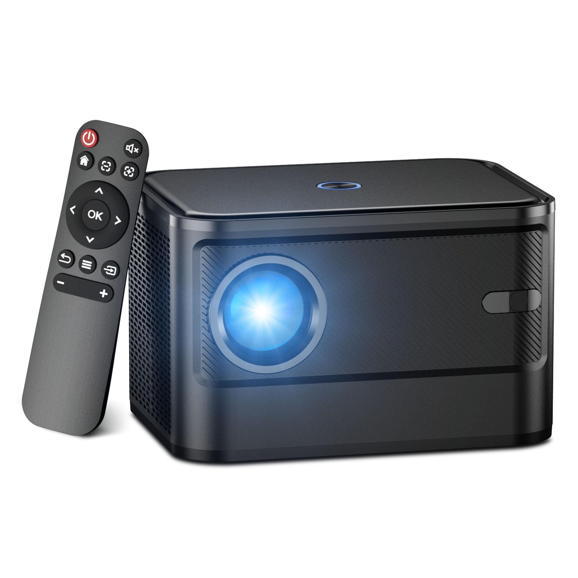 Mini Proyector XJ-HOME Blanco Enfoque Eléctrico 1080p WiFi 6 Bluetooth 5.2