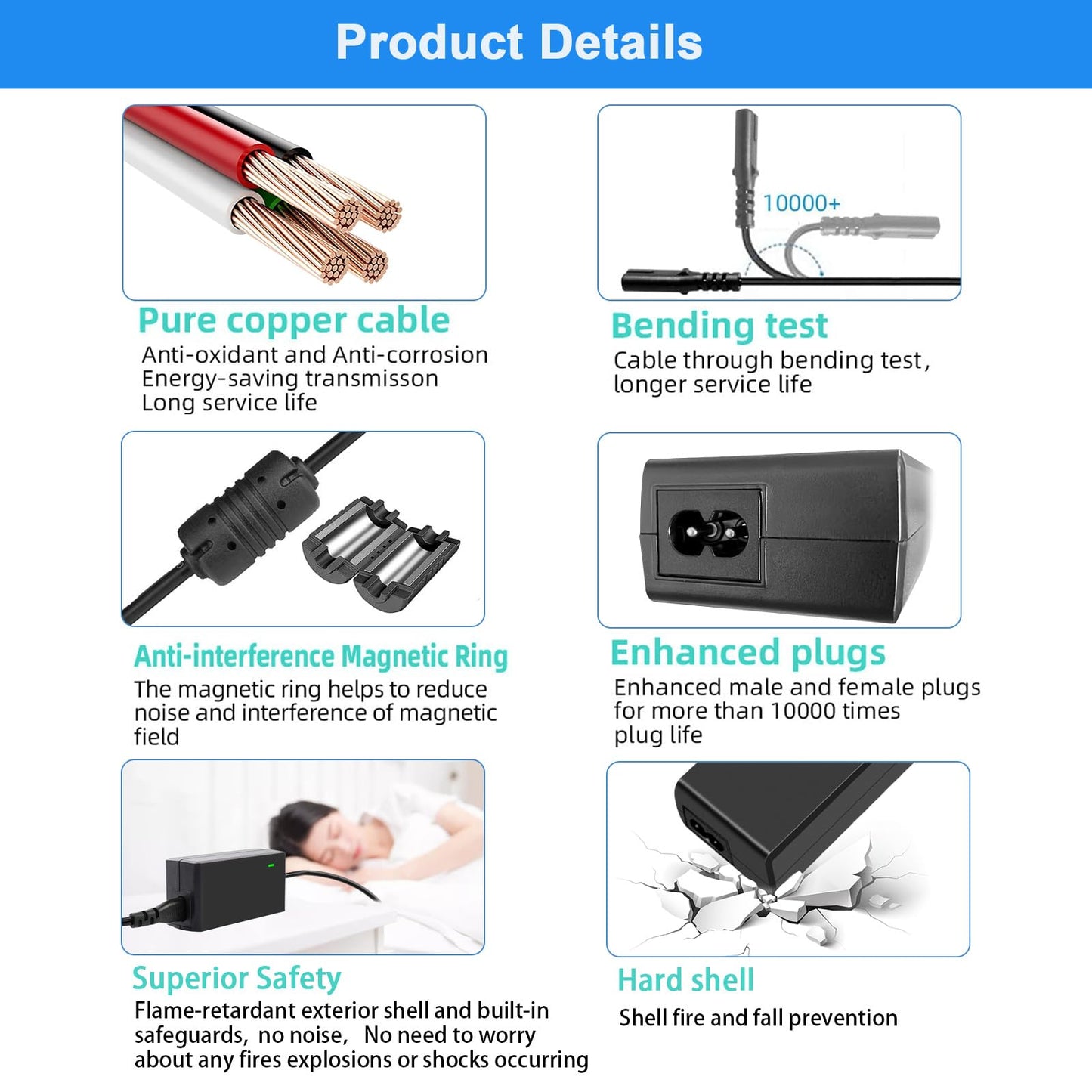 TKDY Eh-5 Plus Power Adapter Supply Updated EP-5B DC Coupler Kit (EN-EL15 Battery Replacement) For D500 P520, P530,D600, D610,D750 D7000,D7100,D800,D800E,D810,D800A,1V1