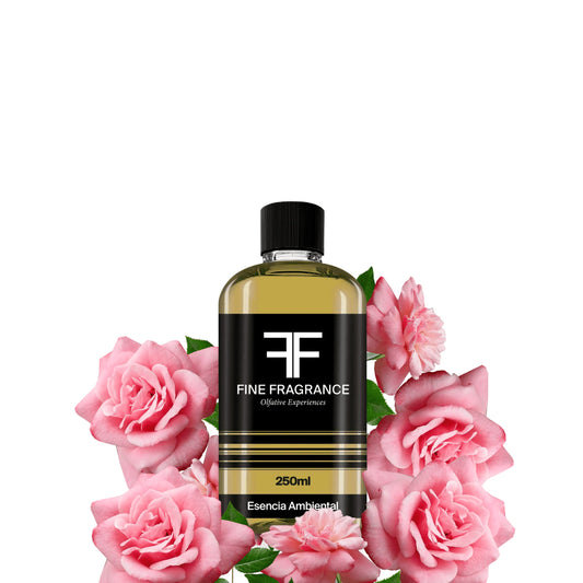 Fine Fragrance, Esencia para difusor aroma Rosas, 250ml, ultra concentrada para uso exclusivo en difusores profesionales y aromaterapia