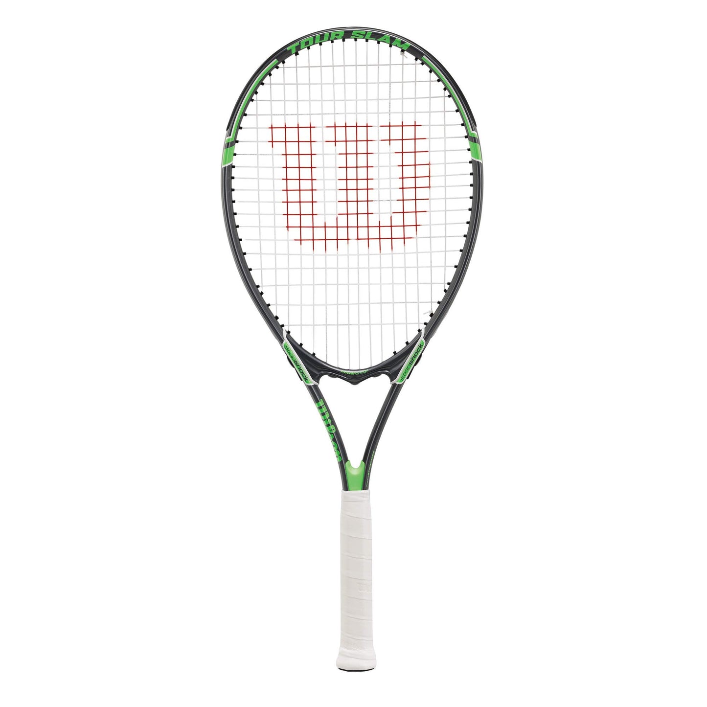 Raqueta de Tenis Wilson Negro Verde Tour Slam Strung