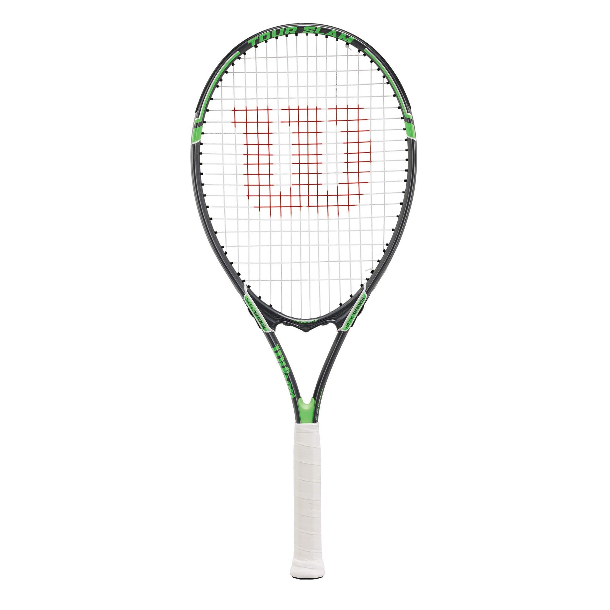 Raqueta de Tenis Wilson Negro Verde Tour Slam Strung