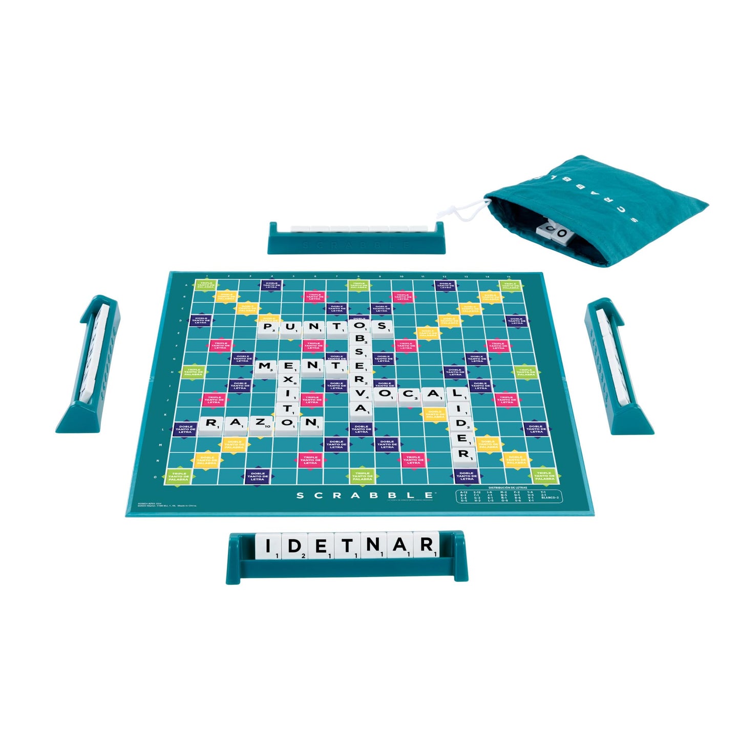 Juego de Mesa Colaborativo Mattel Original Desafiante 2 en 1 para Niños 8 Años en Adelante