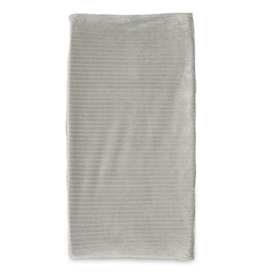 Boppy - Funda para cambiador, color gris acanalado