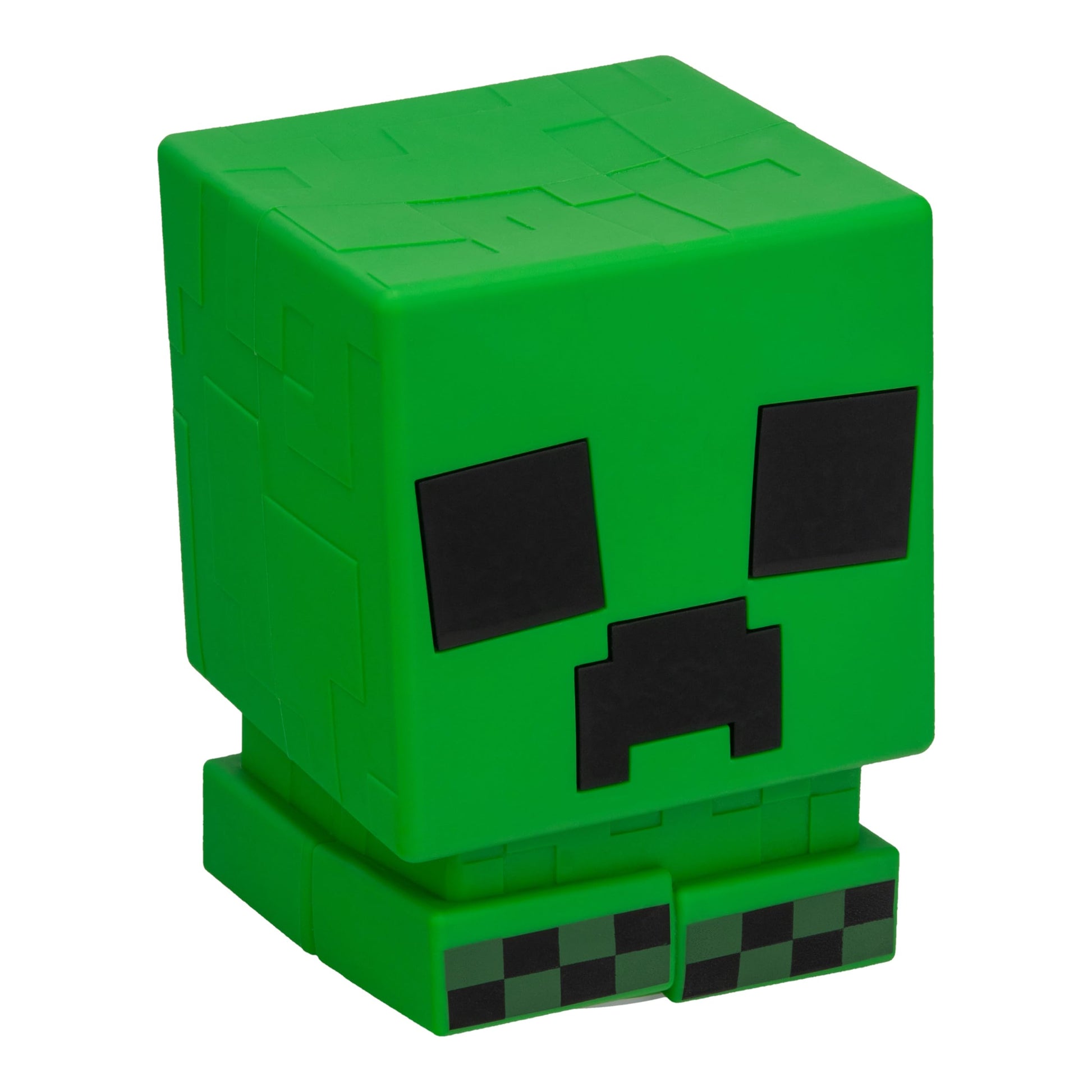 Lámpara Paladone Minecraft Creeper SquishyGlo Verde de Silicona Recargable para Niños y Adolescentes