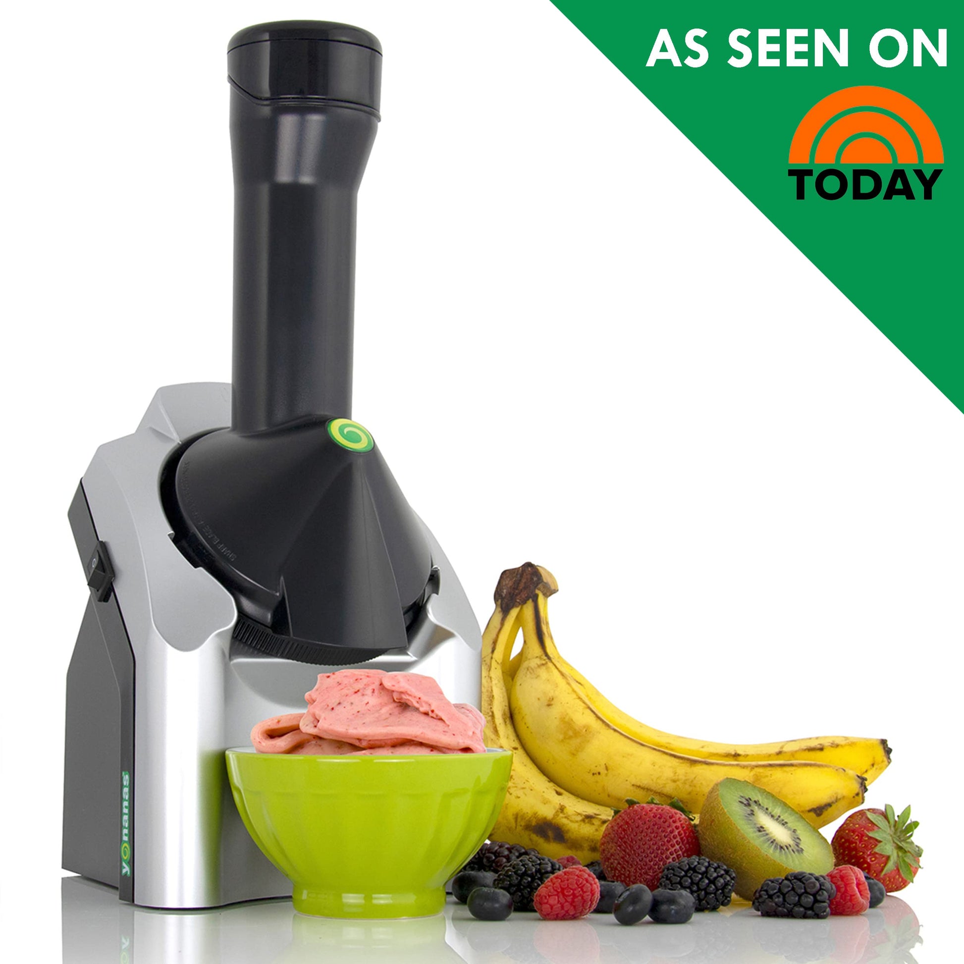 Máquina para Postres Yonanas Negra y Plateada 200 Vatios