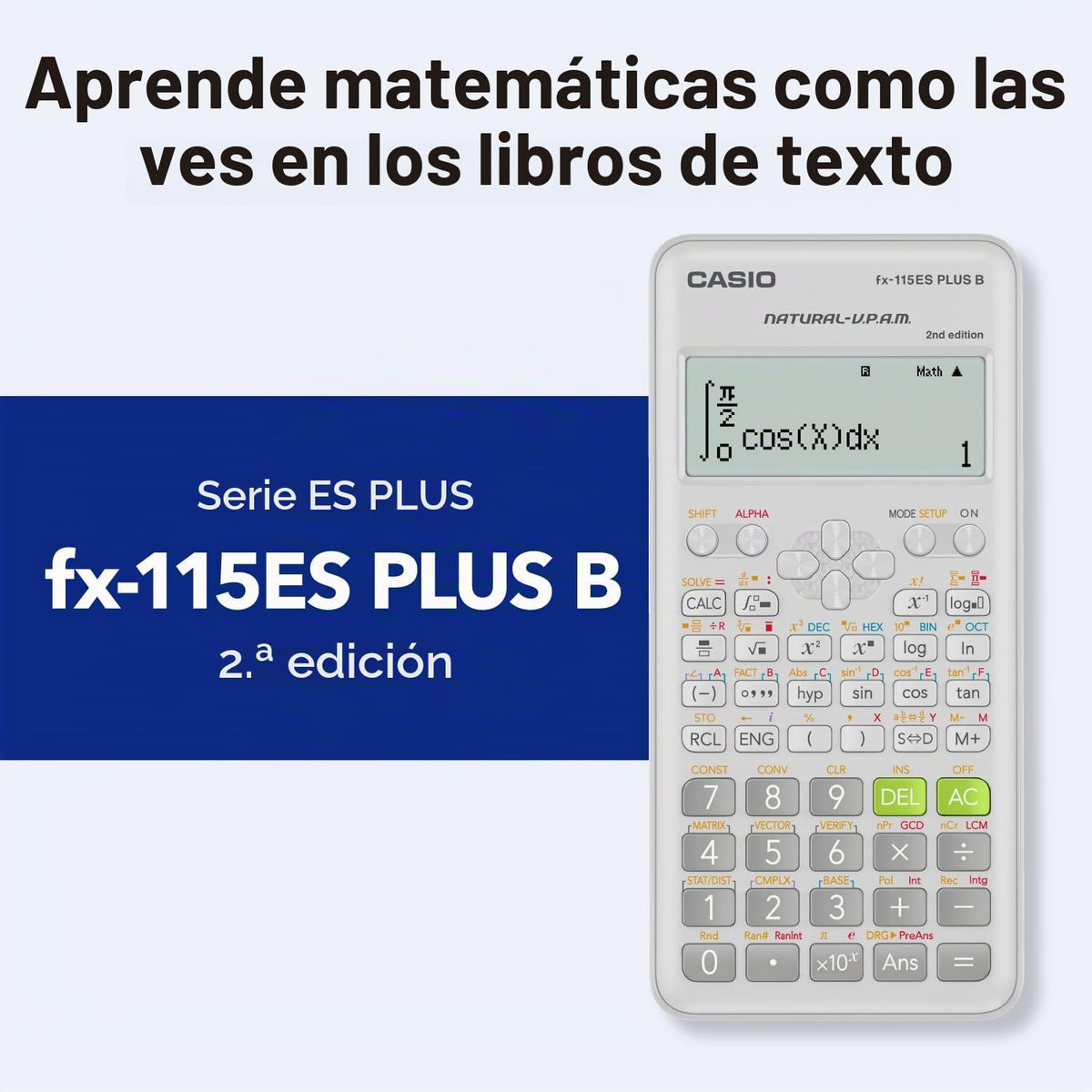 Calculadora Científica Casio Blanca Modelo FX-115ESPLSB-WA-IT