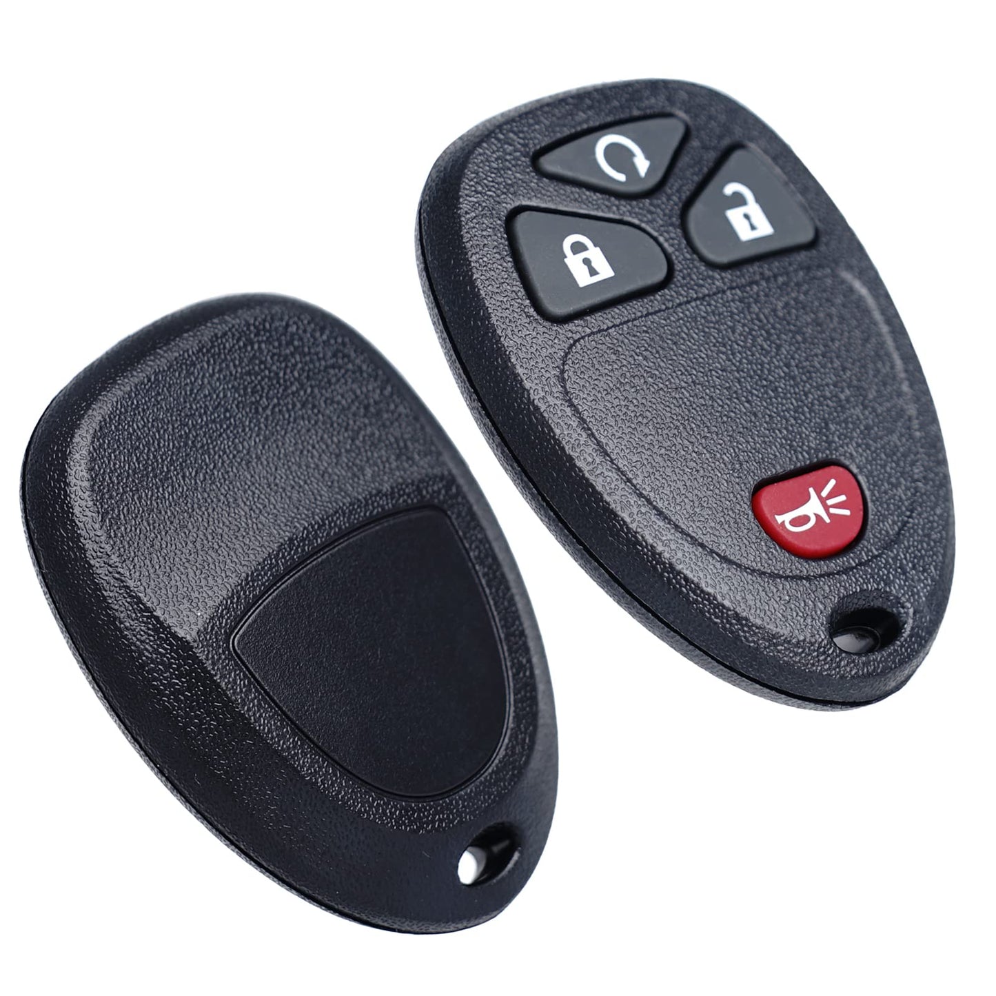 MechanMagic - Llavero de repuesto compatible con Chevy Silverado Avalanche Equinox Express Traverse GMC Yukon Sierra 1500 2500 3500 HD Acadia Savana Buick Enclave 2007-2013 Control remoto de entrada