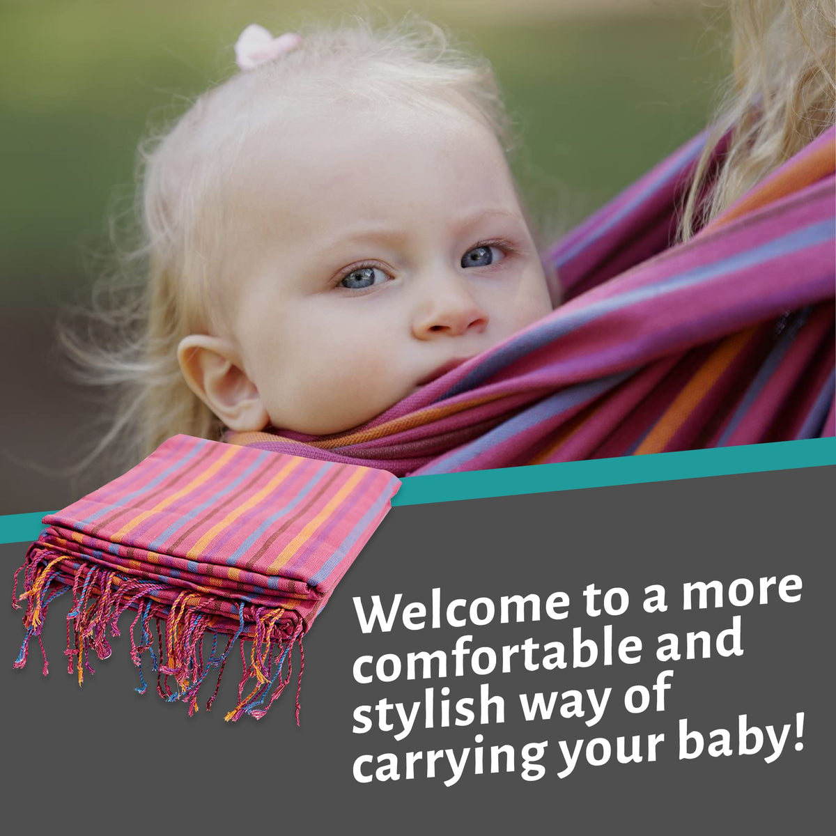 Portabebés tela para bebés y niños pequeños (otoño)