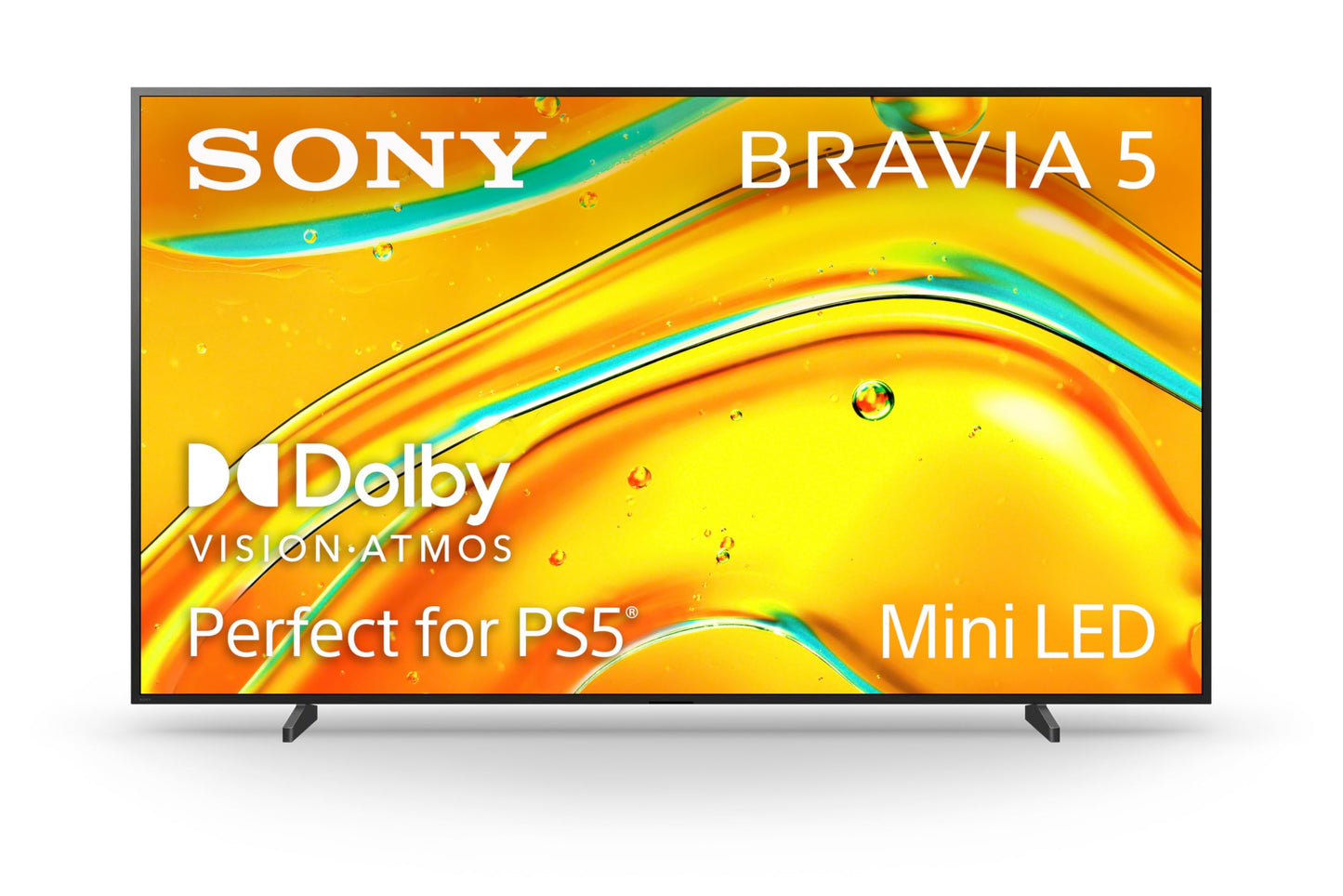 Sony BRAVIA 5 TV de 98 pulgadas, mini LED, 4K Smart Google TV, procesador XR con tecnología AI, televisión de 120 Hz con Dolby Vision/Atmos, características exclusivas para PlayStation5, K-98XR50