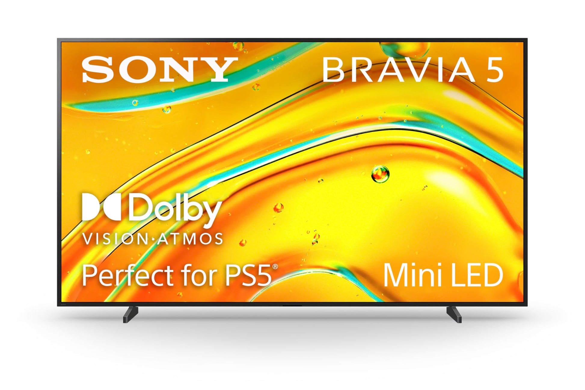 Sony BRAVIA 5 TV de 98 pulgadas, mini LED, 4K Smart Google TV, procesador XR con tecnología AI, televisión de 120 Hz con Dolby Vision/Atmos, características exclusivas para PlayStation5, K-98XR50