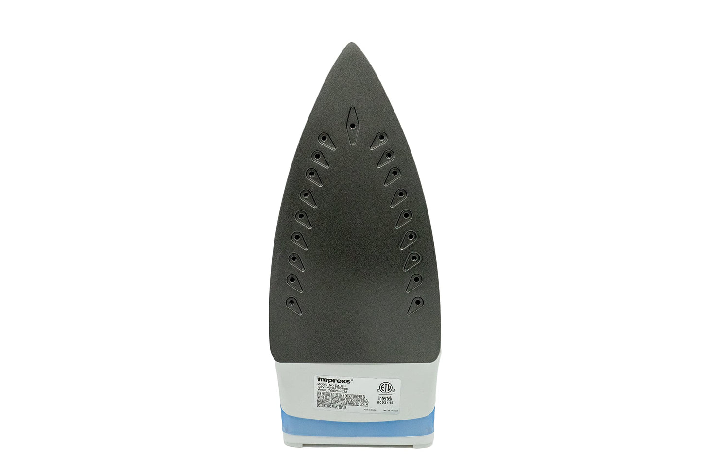 Impress IM-12B Plancha compacta y Ligera al Vapor y en seco