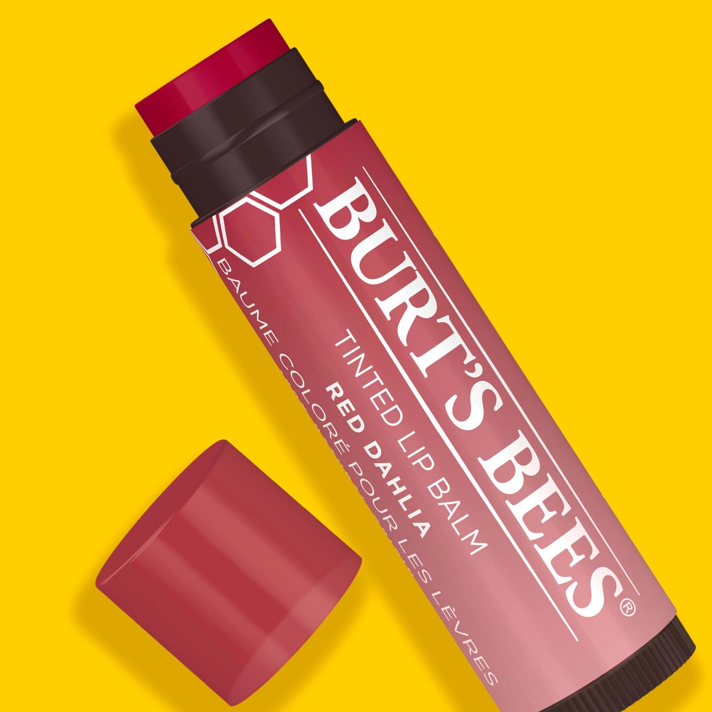 Burts Bees Tinted lip balm - red dahlia