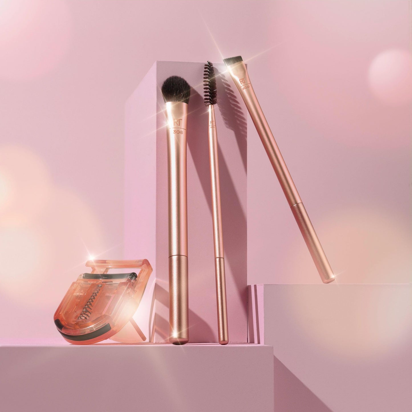 Real Techniques Starlit Gaze Eye + Lash Kit - Set de regalo (4 piezas, edición limitada)