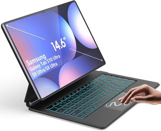 Funda Teclado inkolelo Samsung Galaxy Tab S10 Ultra S9 Ultra S8
